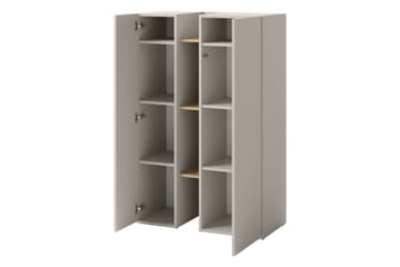 Sigmana Möbelset För Vardagsrum - Ljusgrå/Brun/Beige - Förvaring - Förvaringsmöbler - Möbelset för vardagsrum