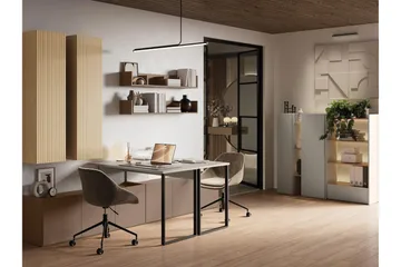 Sigmana Möbelset För Vardagsrum - Ljusgrå/Brun/Beige - Förvaring - Förvaringsmöbler - Möbelset för vardagsrum