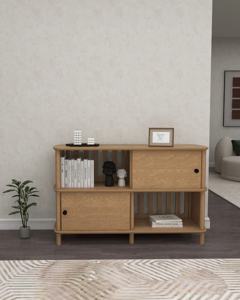 Sivora Konsolbord 120 cm - Ek - Förvaring - Förvaringsmöbler - Sideboard & skänk