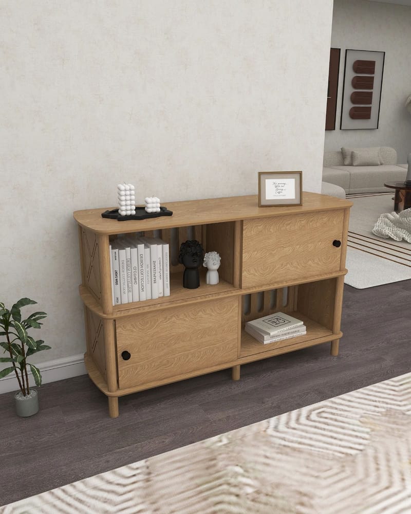 Sivora Konsolbord 120 cm - Ek - Förvaring - Förvaringsmöbler - Sideboard & skänk