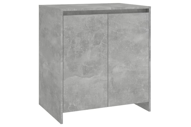 Skänk 3 delar betonggrå konstruerat trä - Betonggrå - Sideboard & skänk
