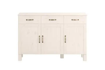 Skänk Alby 125x38x85 cm, Vit - 125x38x85 cm, Vit - Förvaring - Förvaringsmöbler - Sideboard & skänk