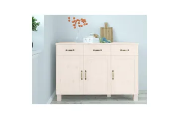 Skänk Alby 125x38x85 cm, Vit - 125x38x85 cm, Vit - Förvaring - Förvaringsmöbler - Sideboard & skänk