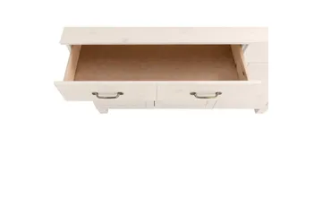 Skänk Alby 125x38x85 cm, Vit - 125x38x85 cm, Vit - Förvaring - Förvaringsmöbler - Sideboard & skänk