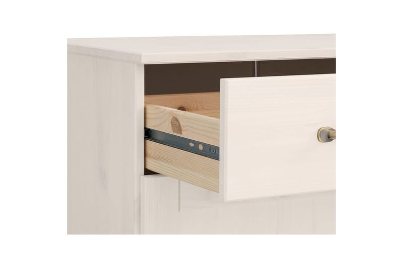 Skänk Alby 125x38x85 cm, Vit - 125x38x85 cm, Vit - Förvaring - Förvaringsmöbler - Sideboard & skänk
