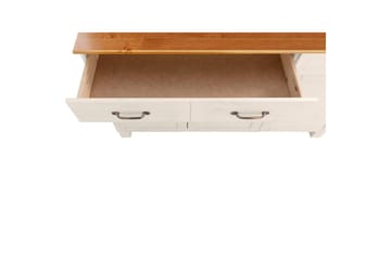 Skänk Alby 125x38x85 cm, Vit/Honung - 125x38x85 cm, Vit/Honung - Förvaring - Förvaringsmöbler - Sideboard & skänk