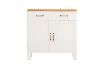 Skänk Alby 85x38x85 cm, Vit/Honung - 85x38x85 cm, Vit/Honung - Förvaring - Förvaringsmöbler - Sideboard & skänk