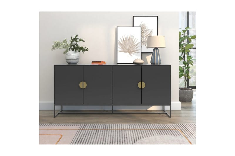 Skänk Asia Antracit - Antracit - Förvaring - Förvaringsmöbler - Sideboard & skänk