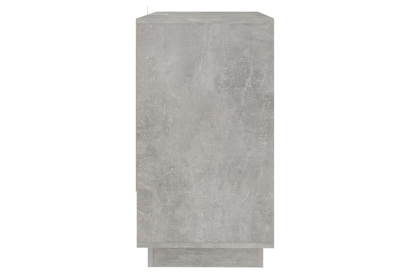 Skänk betonggrå 70x41x75 cm spånskiva - Betonggrå - Sideboard & skänk