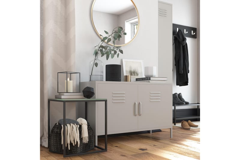 Skänk Bradford 100x40 cm Ljusgrå - Dorel Home - Förvaring - Förvaringsmöbler - Sideboard & skänk