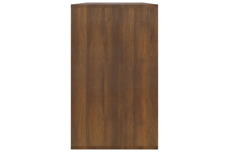 Skänk brun ek 120x41x75 cm spånskiva - Brun - Sideboard & skänk