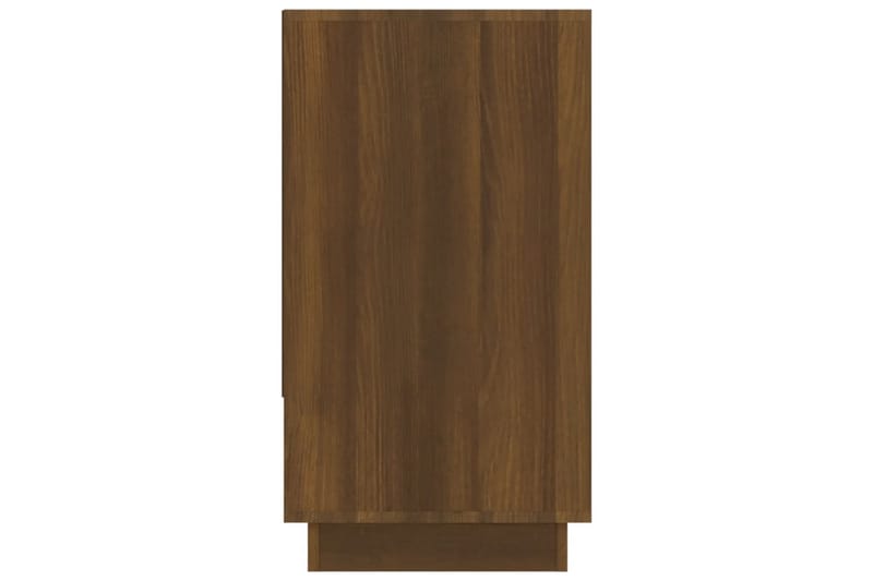 Skänk brun ek 70x41x75 cm spånskiva - Brun - Sideboard & skänk
