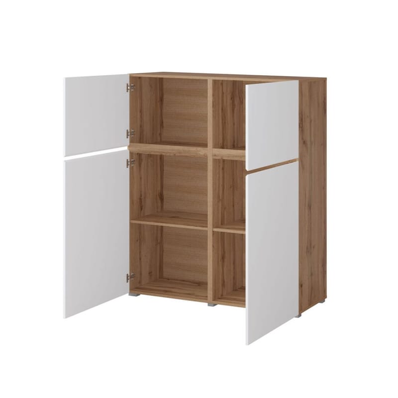 Skänk Cross 4 dörrar - Vit - Förvaring - F örvaringsmöbler - Sideboard & skänk
