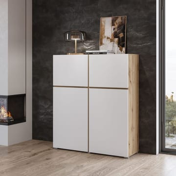 Skänk Cross 4 dörrar - Vit - Förvaring - Förvaringsmöbler - Sideboard & skänk