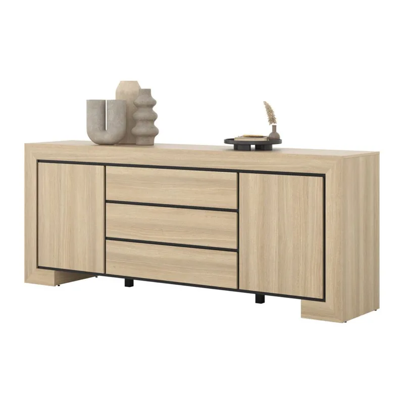 Skänk Cuba II 2 Dörrar med 3 Lådor - Förvaring - Förvaringsmöbler - Sideboard & skänk