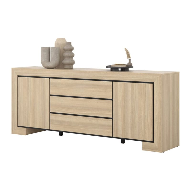 Skänk Cuba II 2 Dörrar med 3 Lådor - Förvaring - Förvaringsmöbler - Sideboard & skänk