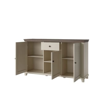 Skänk Evora 3 dörrar 1 låda - Ljus Beige - Förvaring - Förvaringsmöbler - Sideboard & skänk