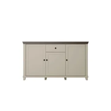 Skänk Evora 3 dörrar 1 låda - Ljus Beige - Förvaring - Förvaringsmöbler - Sideboard & skänk