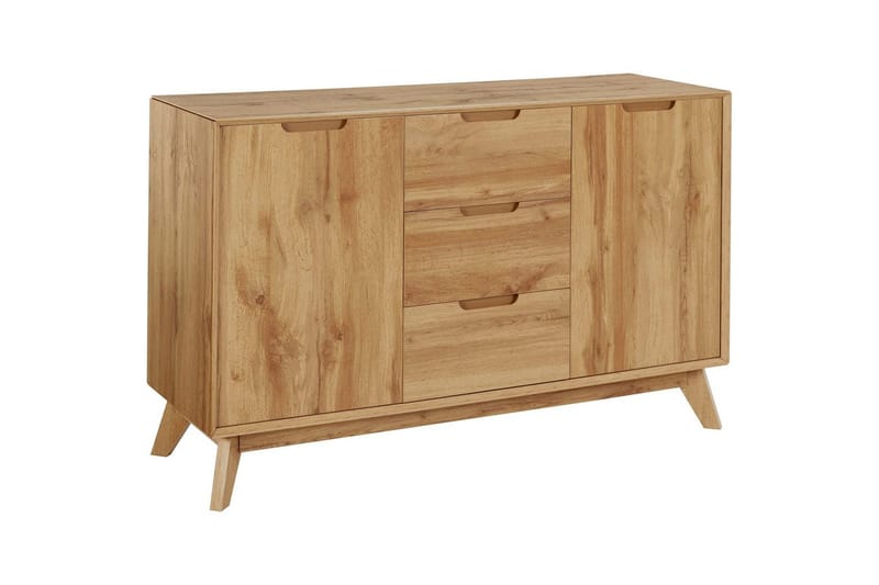 Skänk Ezra 120x40x75 cm, Wotan-ek - 120x40x75 cm, Wotan-ek - Förvaring - Förvaringsmöbler - Sideboard & skänk