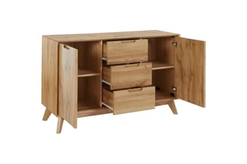 Skänk Ezra 120x40x75 cm, Wotan-ek - 120x40x75 cm, Wotan-ek - Förvaring - Förvaringsmöbler - Sideboard & skänk