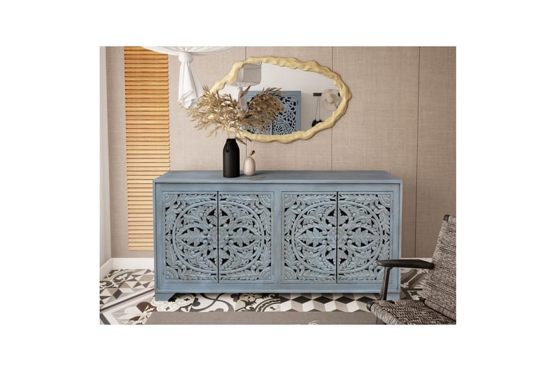 Skänk Kalita Grå - Grå - Förvaring - Förvaringsmöbler - Sideboard & skänk