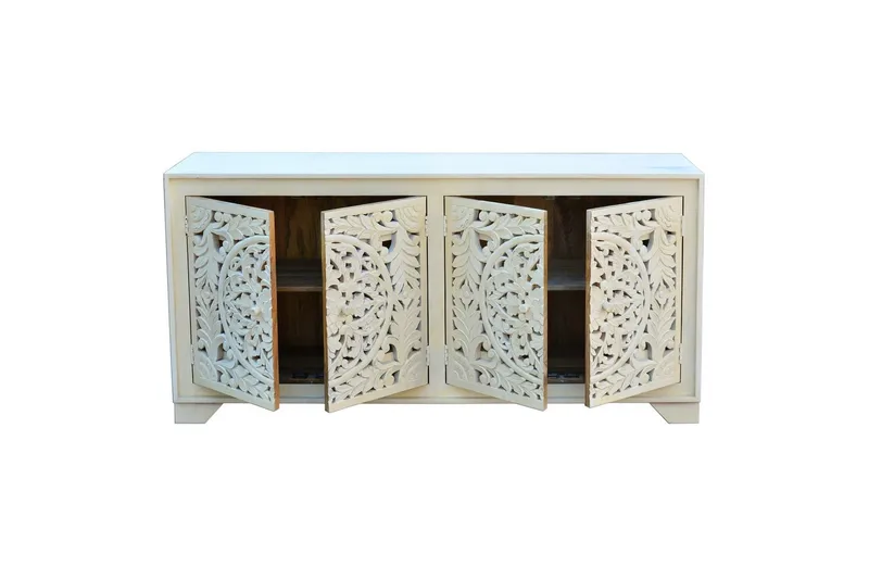 Skänk Kalita Vit - Vit - Förvaring - Förvaringsmöbler - Sideboard & skänk