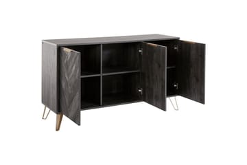 Skänk Mörkt trä 133x40x75 cm - 133x40x75 cm - Förvaring - Förvaringsmöbler - Sideboard & skänk