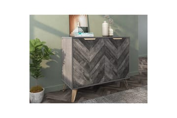 Skänk Mörkt trä 90x40x75 cm - 90x40x75 cm - Förvaring - Förvaringsmöbler - Sideboard & skänk