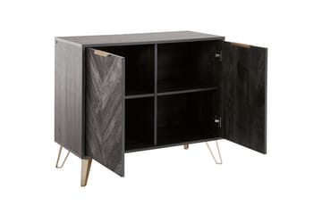 Skänk Mörkt trä 90x40x75 cm - 90x40x75 cm - Förvaring - Förvaringsmöbler - Sideboard & skänk
