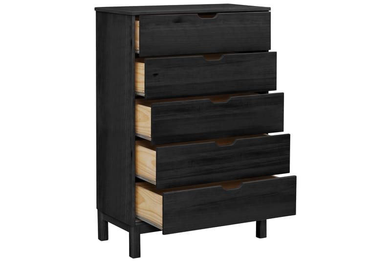 Skänk Mohaklena 76x39 cm - Svart - Förvaring - Förvaringsmöbler - Sideboard & skänk