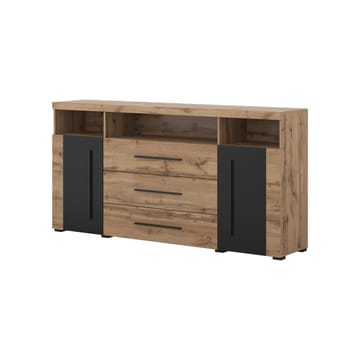 Skänk Roger 2 Dörrar med 3 Lådor - Wotan Ek, 182 cm - Förvaring - Förvaringsmöbler - Sideboard & skänk