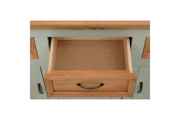 Skänk Selma 145x38x87 cm, Salviagrön/fläck/vax - 145x38x87 cm, Salviagrön/fläck/vax - Förvaring - Förvaringsmöbler - Sideboard & skänk