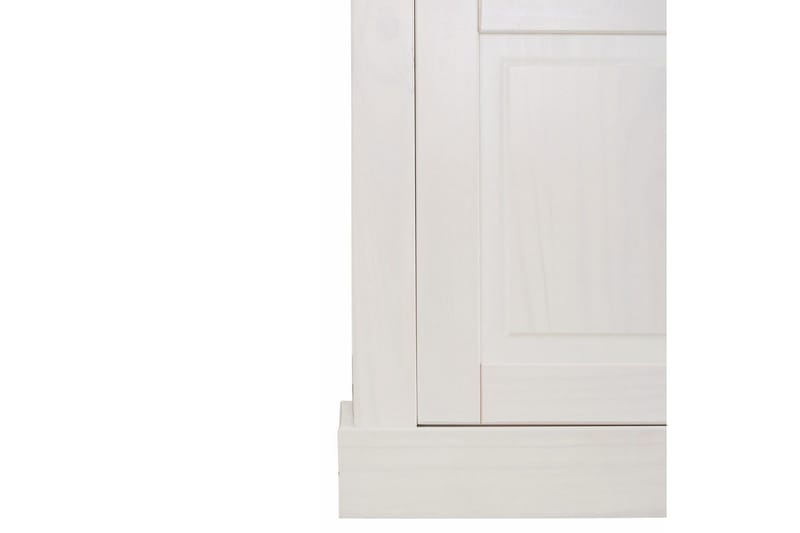 Skänk Selma 145x38x87 cm, Vit/Fläck/Vax - 145x38x87 cm, Vit/Fläck/Vax - Förvaring - Förvaringsmöbler - Sideboard & skänk