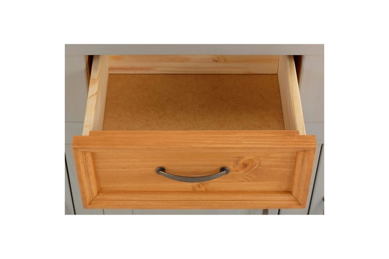 Skänk Selma 190x38x87, Grå/Fläck/Vax - 190x38x87, Grå/Fläck/Vax - Förvaring - Förvaringsmöbler - Sideboard & skänk