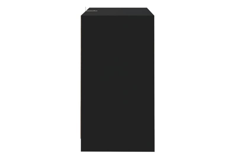 Skänk svart 70x41x75 cm spånskiva - Svart - Sideboard & skänk