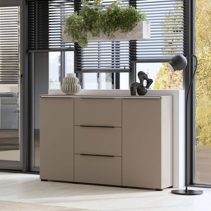 Skänk Tana 2 Dörrar med 3 Lådor - Kongo - Förvaring - Förvaringsmöbler - Sideboard & skänk