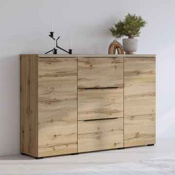 Skänk Tana 2 Dörrar med 3 Lådor - Wotan Ek - Förvaring - Förvaringsmöbler - Sideboard & skänk