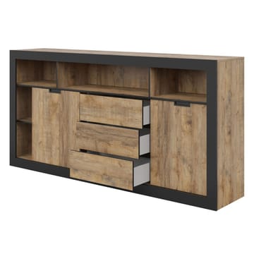 Skänk Tudor 2 dörrar med 3 lådor - 109 cm - Förvaring - F örvaringsmöbler - Sideboard & skänk