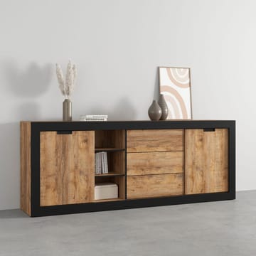 Skänk Tudor 2 dörrar med 3 lådor - 85 cm - Förvaring - Förvaringsmöbler - Sideboard & skänk