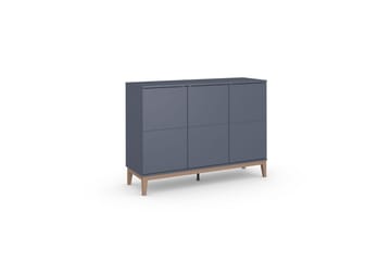 Skänk Pelle 120x41x85 cm, Grå/Wotan Ek - 120x41x85 cm, Grå/Wotan Ek - Förvaring - Förvaringsmöbler - Sideboard & skänk