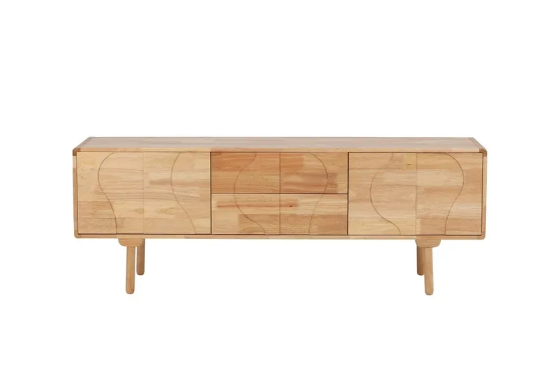 Skärhamn Garderob 200 cm - natur - Förvaring - Förvaringsmöbler - Sideboard & skänk