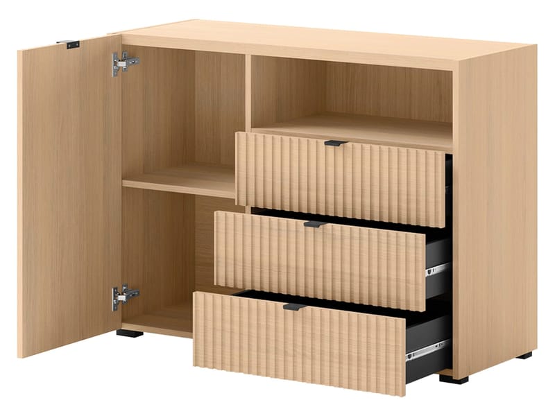 Sovren Byrå 106 cm - Brun - Förvaring - Förvaringsmöbler - Byrå