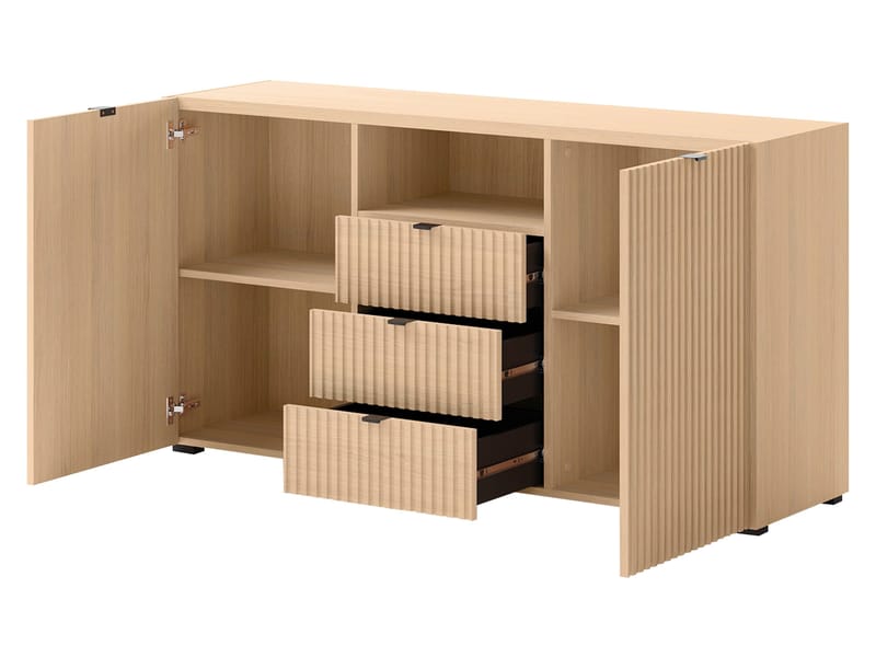 Sovren Möbelset För Vardagsrum - Brun - Förvaring - Förvaringsmöbler - Möbelset för vardagsrum