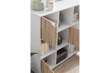 Stående hylla Wohnling Massa Melaminbelagd spånskiva med förvaringsutrymme 5 dörrar Modern - Förvaring - Förvaringsmöbler - Sideboard & skänk