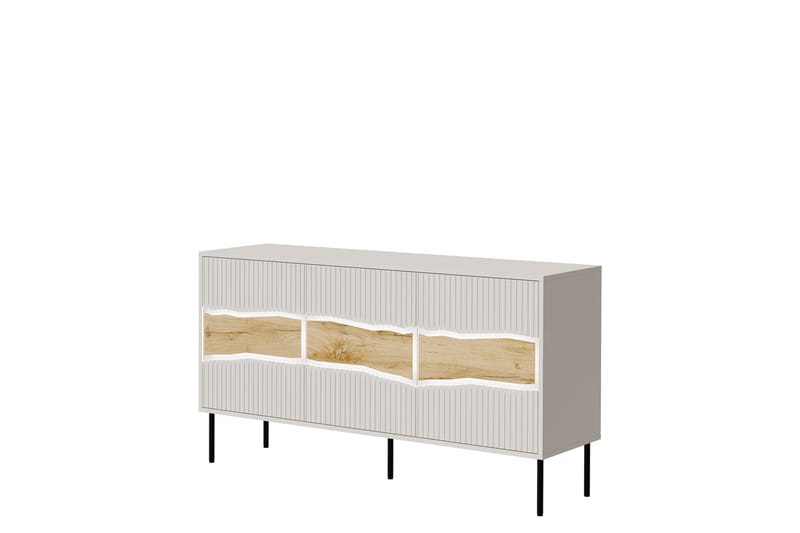 Stintino Skänk 144x40 cm - Beige/Brun - Förvaring - Förvaringsmöbler - Sideboard & skänk