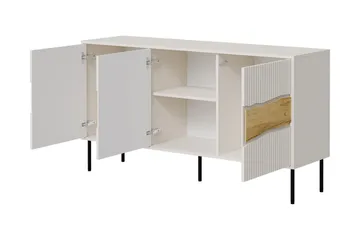 Stintino Skänk 144x40 cm - Grå - Förvaring - Förvaringsmöbler - Sideboard & skänk