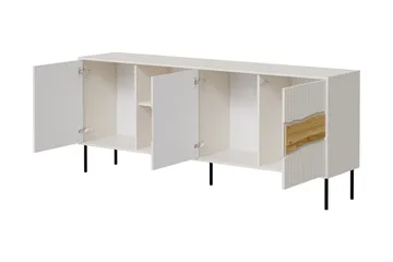 Stintino Skänk 190x40 cm - Svart/Brun - Förvaring - Förvaringsmöbler - Sideboard & skänk