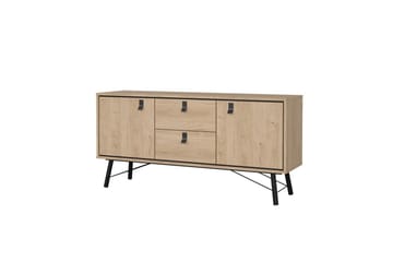Tadami Skänk 150x40 cm i Trä med Metallben - Beige - Förvaring - Förvaringsmöbler - Sideboard & skänk