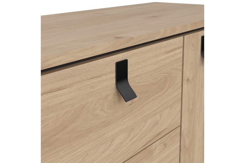 Tadami Skänk 150x40 cm i Trä med Metallben - Beige - Förvaring - Förvaringsmöbler - Sideboard & skänk