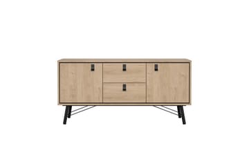 Tadami Skänk 150x40 cm i Trä med Metallben - Beige - Förvaring - Förvaringsmöbler - Sideboard & skänk